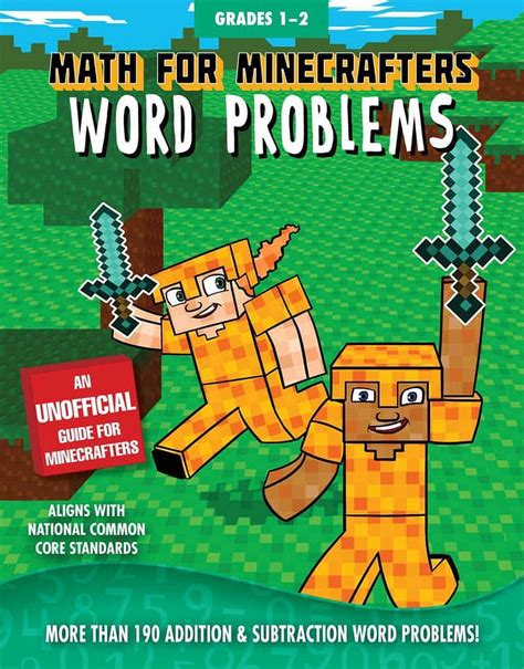 Math For Minecrafters Word Problems Grades 3 4
