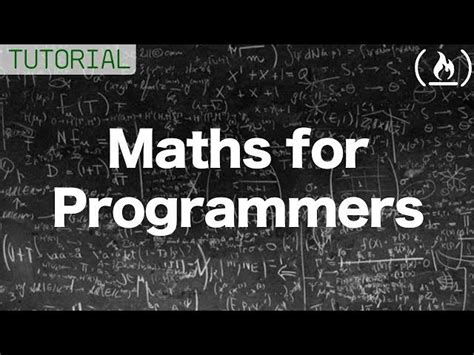 Math For Programmers Course Freecodecamp Org Math Code - Math Code