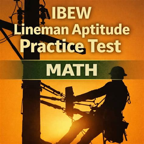 Math Ibew Lineman Apprenticeship Study Guide