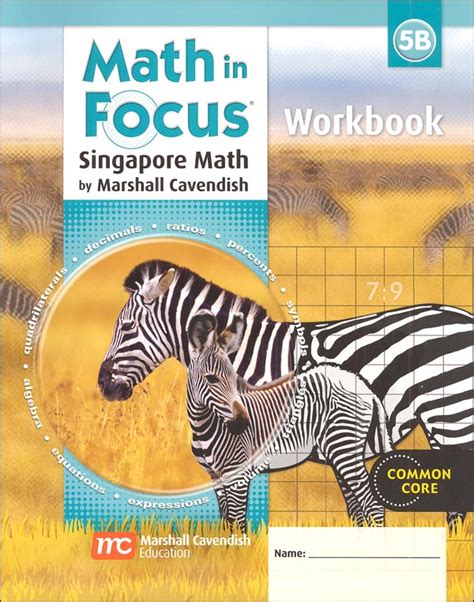 Math In Focus Workbook 5b Answers