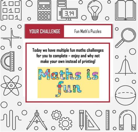 Math Is Fun Math Challenges - Math Challenges