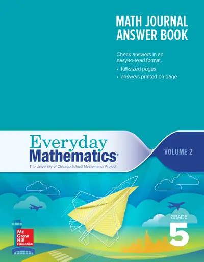 Math Journal Grade 5 Volume 2 Printable