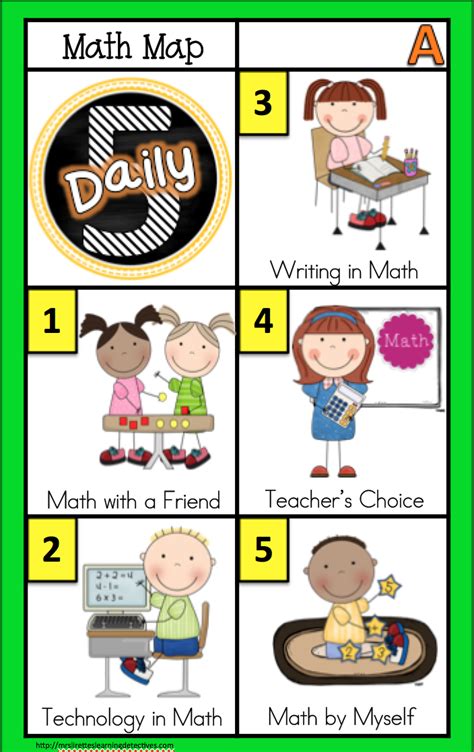 Math K 5 Daily Five Math - Daily Five Math