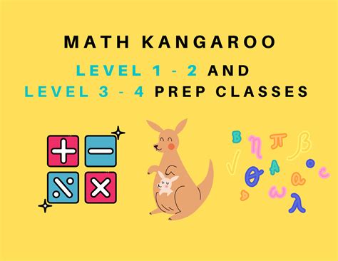 Math Kangaroo Level 1 And 2 Pdf