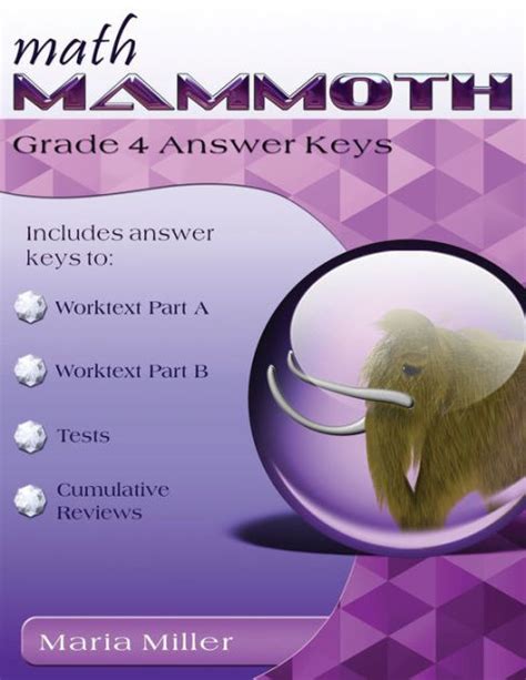 Math Mammoth Grade 4 Answer Keys Paperback Books Key Details 3rd Grade - Key Details 3rd Grade