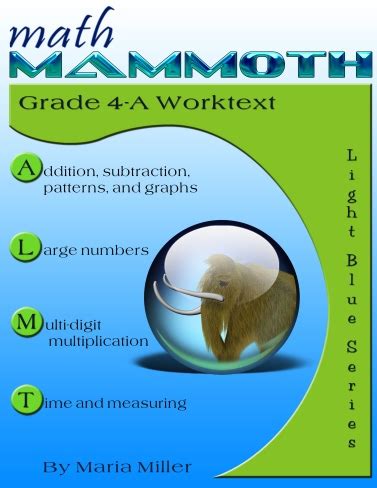 Math Mammoth Grade 4 Complete Curriculum Description 4 Grade Math - 4 Grade Math