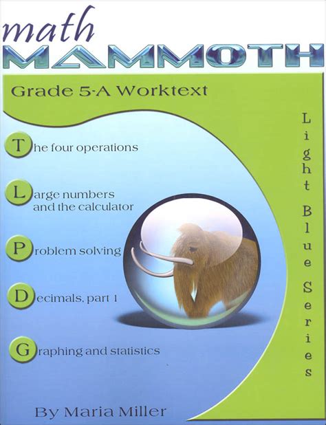 Math Mammoth Grade 5 Color Version Math Mammoth Math Grade 5 - Math Grade 5