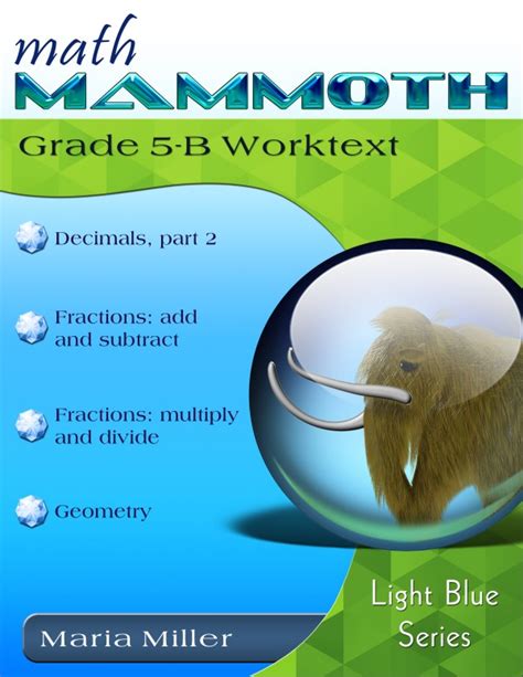 Math Mammoth Grade 5 Complete Curriculum Description 5  Math - 5! Math
