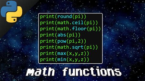 Math Mathematical Functions 8212 Python 3 12 2 Math For 3 - Math For 3