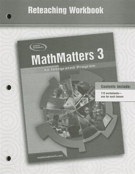 Math Matters 3 Reteaching Answer Key