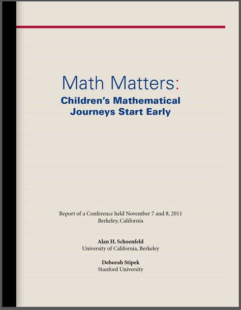 Math Matters Dreme Te Stanford University Math Matters - Math Matters