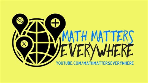 Math Matters Youtube Math Matters - Math Matters