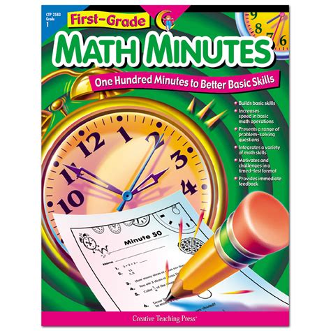 Math Minutes 1st Grade Creative Teaching Press Minute Math 1st Grade - Minute Math 1st Grade