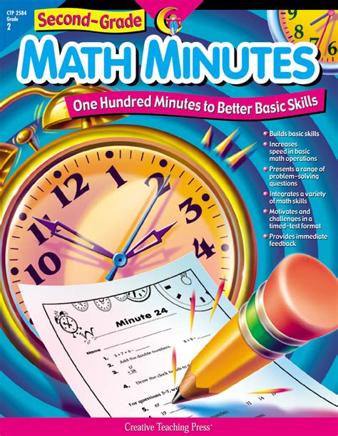 Math Minutes 2nd Grade Creative Teaching Press 2nd Grade Math Minutes - 2nd Grade Math Minutes