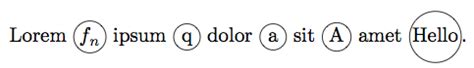 math mode indexed letters inside circles TeX LaTeX Stack Exchange