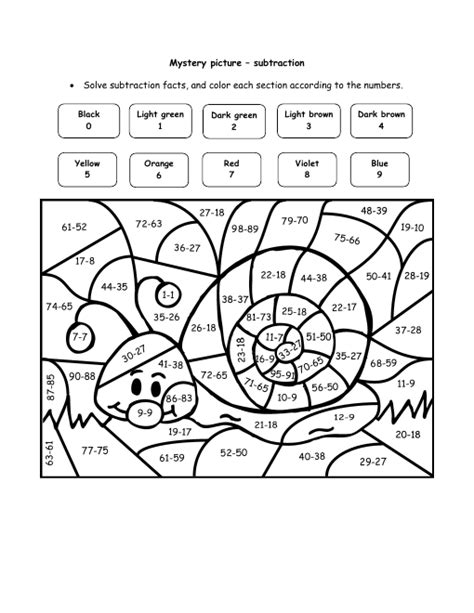 Math Mystery Picture Worksheets Super Teacher Worksheets Color By Number Hidden Picture - Color By Number Hidden Picture