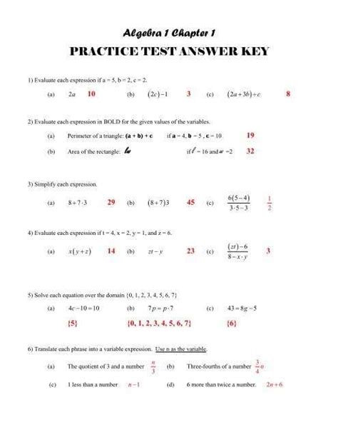 Math Nation Answer Key Algebra 1