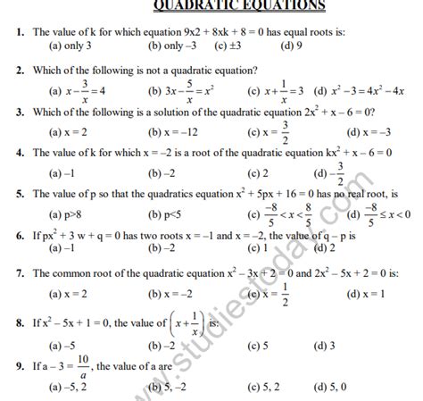 Math Objective Question