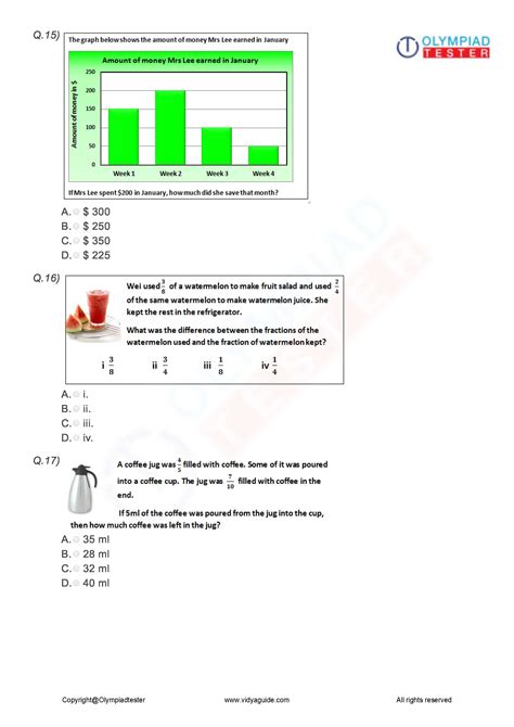 Math Olympiad Questions Pdf