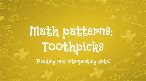 Math Patterns Toothpicks Video Khan Academy Toothpick Math - Toothpick Math