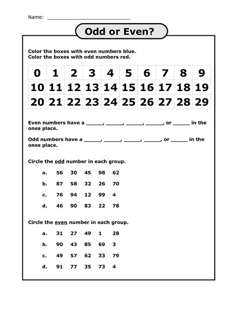 Math Problem Even Odd Numbers Question No 2925 Odd And Even Numbers Year 2 - Odd And Even Numbers Year 2