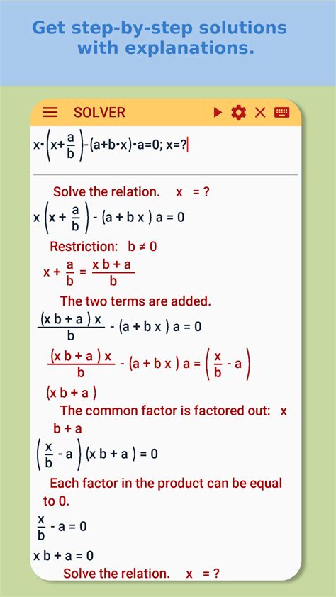 Math Problem Solver With Solution