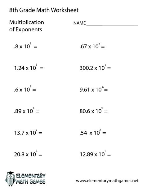 Math Problems For 8th Graders With Answers