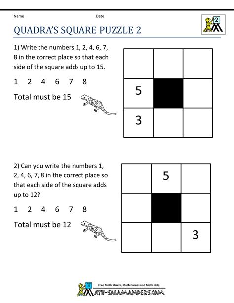 Math Puzzle Worksheets For Grade 2 8211 Thekidsworksheet 1st Grade Puzzle Worksheet - 1st Grade Puzzle Worksheet