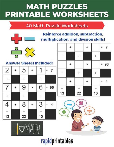 Math Puzzles Worksheets 99worksheets Science Puzzle Worksheet - Science Puzzle Worksheet