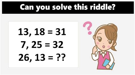 Math Riddles Try To Answer These Brain Teasers A Math Riddle - A Math Riddle