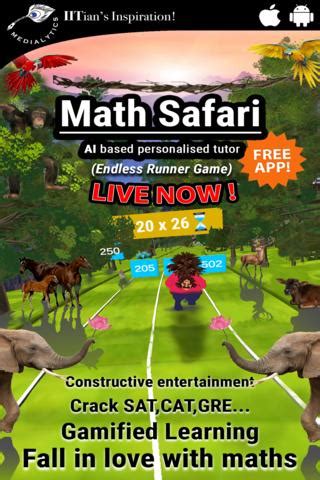 Math Safari Iitians Inspired Apps On Google Play Math Safari - Math Safari