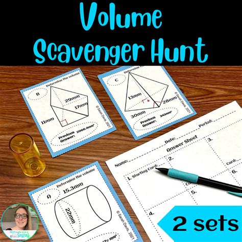 math scavenger hunt volume 2 answers key