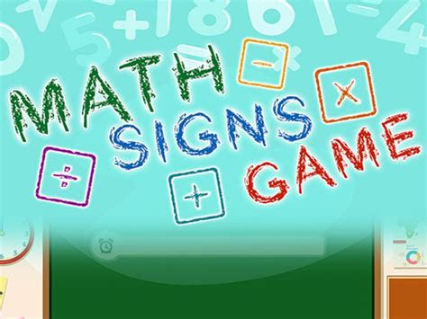 Math Signs Game Clevergames Com More Than Math Sign - More Than Math Sign
