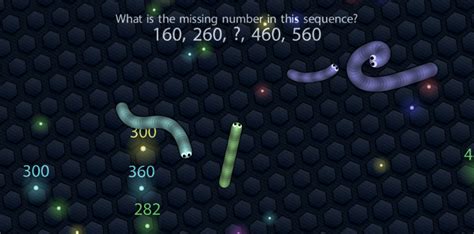 Math Slither Play With Math Games Math Worm - Math Worm