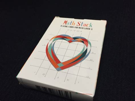 Math Stack Playing Cards Maths Gear Mathematical Math Stacks - Math Stacks