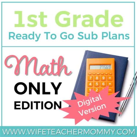 Math Sub Plans   First Sub Plans Math Day 11 Education To - Math Sub Plans