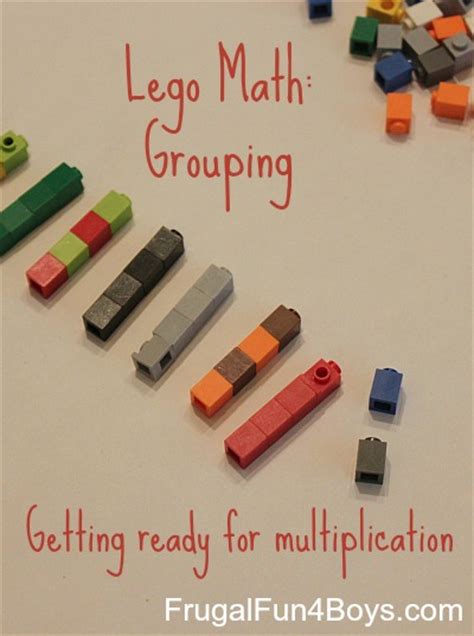 Math With Legos Grouping And Getting Ready For Lego Math Curriculum - Lego Math Curriculum