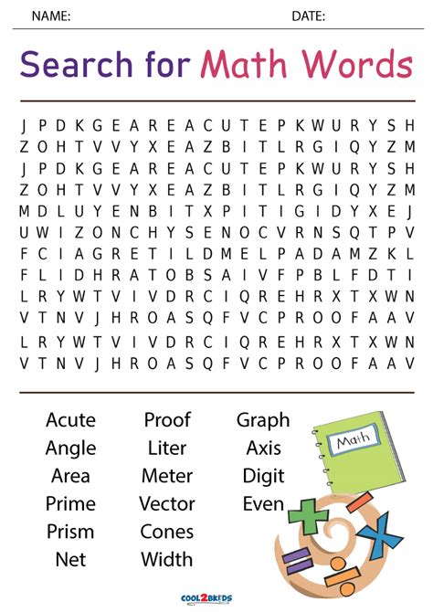 Math Words Word Searches Teaching Resources Teachers Pay Word Search Math Terms Key - Word Search Math Terms Key