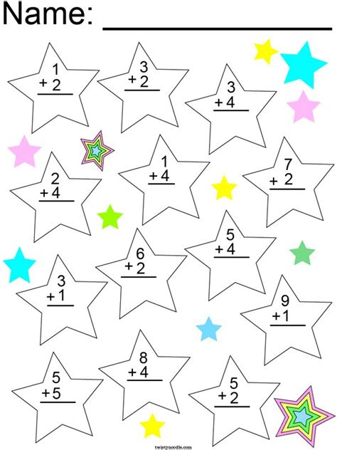 Math Worksheets Resources Surfnetkids Star Math Worksheets - Star Math Worksheets