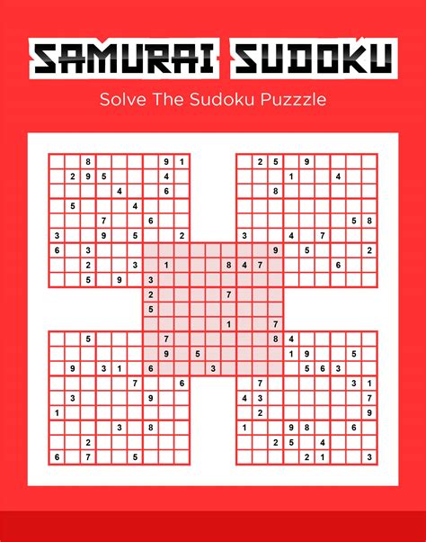 Math Worksheets Sudoku Sudoku Samurai Sudoku Five Puzzle Sudoku Math Worksheets - Sudoku Math Worksheets