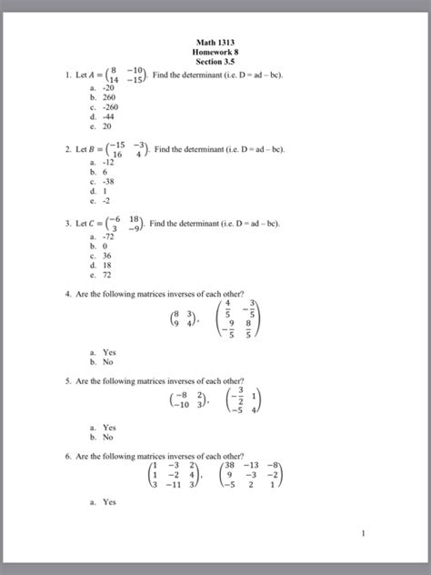 Read Online Math 1313 Homework 2 Uh 