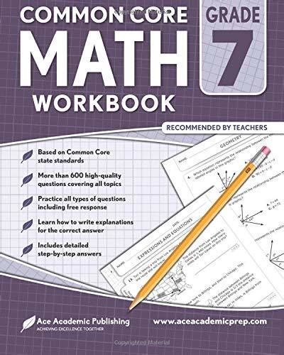 Read Math 7 Common Core Workbooks 