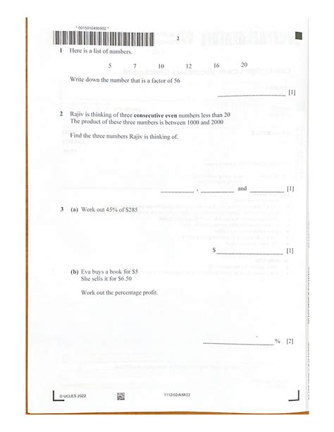 Download Math Checkpoint Past Papers 2013 