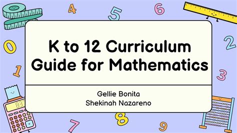 Download Math Curriculum Guide 