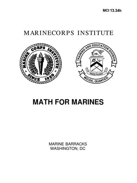 Download Math For Marines Answers 