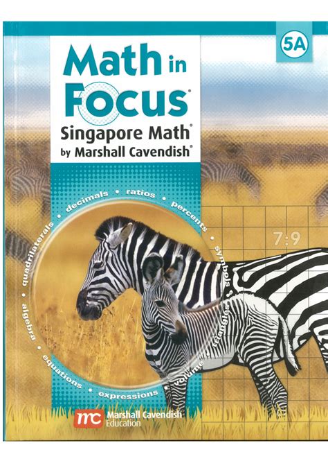 Full Download Math In Focus 5A Workbook Answers Key 