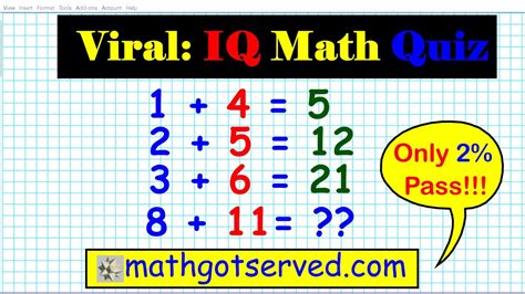 Full Download Math Iq Questions With Answers 