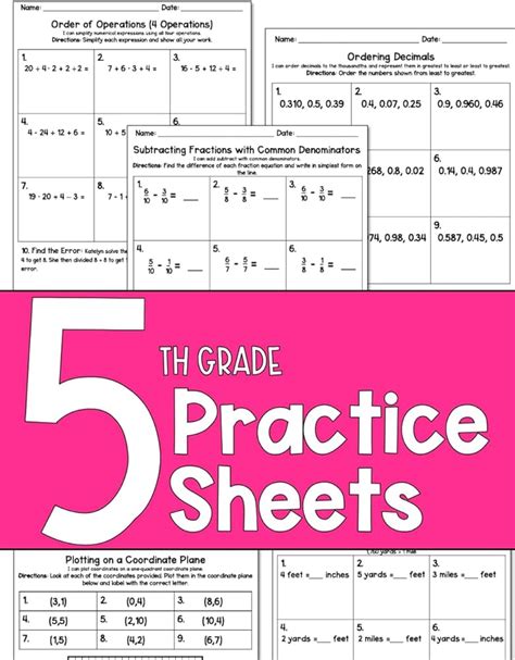 Full Download Math Journal Prompts Common Core 5Th Grade 