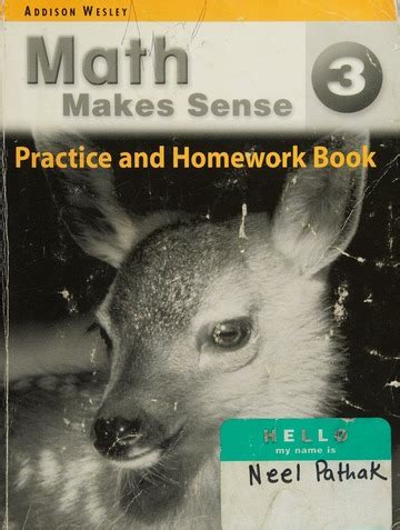 Read Online Math Makes Sense 3 Workbook 