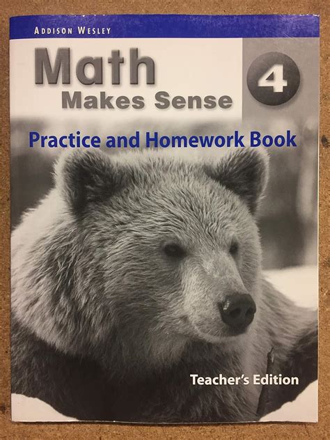 Read Math Makes Sense 4 Teacher Guide 